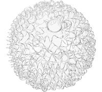 BUTIFULSIC G4 Aluminum Wire Globe Lampshade 80mm Diameter with Bulb Socket, Pendant and Ceiling Light Shade for Living Room Multi-Head Chandeliers