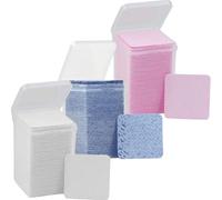 BUTIFULSIC Glue Bottle Cleaning Pads Extension Use Time 3 Bottles Cotton Remover Wipes No Scrap Shedding Suitable for Beauty Salons and Nail Beauty