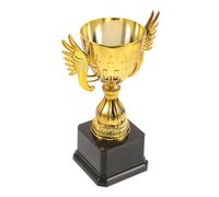 BUTIFULSIC Gold First Place Plastic Trophy Award for Sports Competitions, Elegant Small Champion Trophy Cup with Stylish and Refined Look, Versatile Uses for Tournaments and Honoring Winners