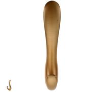 BUTIFULSIC Golden Zinc Alloy Wall Hook for Clothes and Keys with Smooth and Easy Installation, Simple Design Bathroom Hook for Hanging Robes and Towels