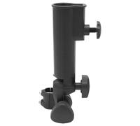 BUTIFULSIC Golf Umbrella Holder for Trolley Adjustable Height and Easy to Install Plastic Cart Umbrella Stand Compatible Golf Trolleys Black Rounded Handle