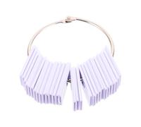BUTIFULSIC Hair Color Rings Buckle for Dyeing Easy Installation and Quick-open Design, White Plastic and Stainless Steel Material, for DIY at Home Hair Color Sample Binding