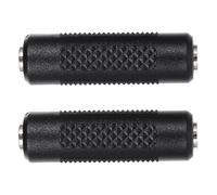 BUTIFULSIC Headphone Jack Adapters Converter 2pcs Female to Female 3.5mm with Stable Audio Connection, and Alloy Material for Mic Suitable for Professional and Home Audio Equipment
