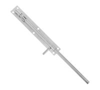 BUTIFULSIC Heavy-Duty 16-inch Stainless Steel Gate Latch Bolt with Extended Slide Lock for Barn Doors and Shed Security, Surface Mounted Door Bolt Lock for Wooden and Iron Gates