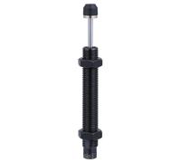 BUTIFULSIC High Hardness Iron Quick Reset Shocks Absorber for Pneumatic Cylinder Buffer with Self-regulation Function Noise Reducing Oil Shocks Absorber in Black