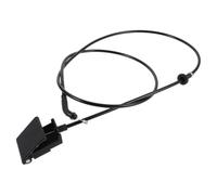 BUTIFULSIC Hood Release Cable Pull Handle for Fiesta Dkh Direct Replacement Front Bonnet Latch Cable Assembly Kit with Material Easy Install for Automotive Repair