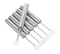 BUTIFULSIC Hydraulic Trash Can Damper Piston Replacement 6Pcs 55-59N Soft Close Silent Lid Mechanism for Nighttime Use and Office Bins 3.3 Inch Metal Damping System