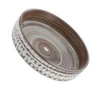 BUTIFULSIC Inch round Ceramic Lotus Planter Bowl for Tabletop