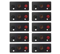 BUTIFULSIC Lamp Base Teaching Basic Principles of Electricity 10pcs with Brass Screw Type Bulb Socket for Circuit Experiment Equipment Lamp Holder for Laboratory and Educational Use