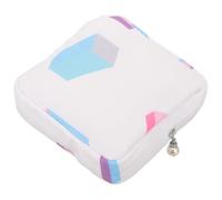 BUTIFULSIC Large Quantity Printed Sanitary Napkin Storage Bag Purse Holder Organizer for Women for Travel and Everyday Use Convenient Storage