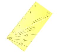 BUTIFULSIC Machine for Patchwork and Sewing Hemline Straight Acrylic Ruler with Accurate Seam Allowance Measuring Tool
