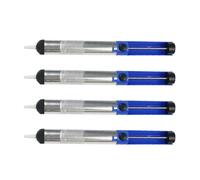 BUTIFULSIC Manual Desoldering Pump Compact Design Solder Removal Tool 4pcs with Abs and Aluminium Alloy for Efficient Electronics Repair and Maintenance