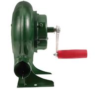 BUTIFULSIC Manual Handheld Fire Blower Fan for Bbq Grill and Camping, Portable Hand Crank Stove Air Blower for Outdoor Cooking and Fireplace, 80w Small Outdoor Fire Starter Tool