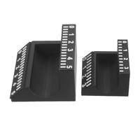 BUTIFULSIC Manual Vial Label Applicator Tool Labeling Device 2pcs with Versatile Size Compatibility and Consistent Results, Pla Material for Small round Bottles for Home Workshops and Small