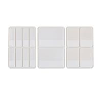 BUTIFULSIC Page Marker for 280pcs Sticky White Portable Index Tabs BOPP Material Not Easy to Deform Simple Design Aesthetic Book Tabs and Reading Office Use at Home