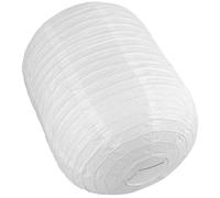 BUTIFULSIC Pendant Light Shade Paper Lampshade White 25Cm Width 35Cm Height Hanging for Lantern Decoration and Handmade Party