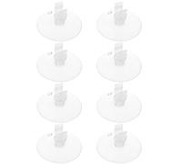 BUTIFULSIC Plastic Tube Clamp Suction Cups Easy to Install and Firmly Stand on Surface 8pcs Strong Fixing Clips with Design Suitable for Tube Holding in for Aquarium Fish Tank