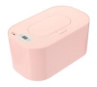 BUTIFULSIC Portable Thermostatic Temperature Control USB Powered Wet Wipes Warmer with Built-in Display 40℃~60℃ Pp Material for Diaper Changing and Outdoor Use Suitable for Babies