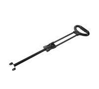 BUTIFULSIC Push Handle Attachment Extension Handle for Cart Wagon Cart Accessories Outdoor Black Plastic Easy Installation Withstands Frequent Use for Camping and Small Apartments
