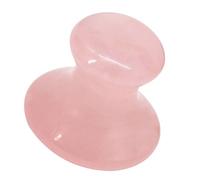 BUTIFULSIC Rose Quartz Crystal Gua Sha Tool Mushroom Shaped Facial Massager for Skin Care and-The-Go Body Massage