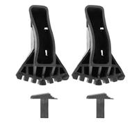 BUTIFULSIC Rubber Ladder Feet Covers with Thicker Design Non- Ladder Protector Black and Easy to Put and Take, Suitable for Household and Garden Use