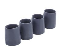 BUTIFULSIC Rubber Replacement Tips 4pcs for Shower Chair and Commode Chair Legs for Bathroom Safety Equipment
