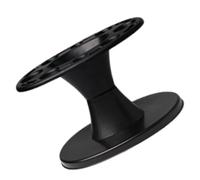 BUTIFULSIC Salon Comb and Brush Holder for Hairdresser, Space Saving Pp Material with Wide Base and Multiple Shaped Holes, for Organising Brushes and Combs on Salon or Barbershop Countertops