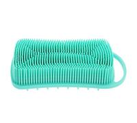 BUTIFULSIC Silicone Body Cleaning Brush with Hanging Strap with Soft Bristles for Deep Cleaning and Scalp Massage, Lightweight Bath Brush Suitable for Family Bath Use and Swimming Pool
