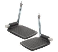 BUTIFULSIC Stable Wheelchair Footrest and Elevating Wheelchair Legrest Replacement and Pole Designed for Caregivers and People of Ages Random Color