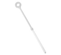 BUTIFULSIC Telescoping Back Scratcher Abs and Pet Material with Double Sided Head and Hard Claw Massager, Adjustable Length from 11.7 to 18.3 Inches Stable Grip and Anti Slip Handle