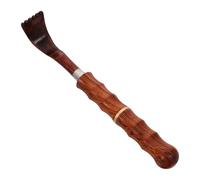 BUTIFULSIC Telescoping Rosewood Back Scratcher with Wooden Handle, Portable Anti-Itch Back and Head Massager for Women and Men, Travel-Friendly Relaxation Tool