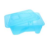 BUTIFULSIC Turtle Aquarium Turtle House with Lid Abs Reptile Terrarium Removable Basking Platform Multi-zone Habitat 13.07x9.33x5.71 and Amphibians Students and Office Workers