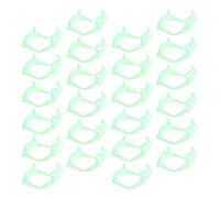 BUTIFULSIC Vampire Teeth Cosplay Party Accessories Glow the Dark with Realistic Design 60pcs Plastic Fangs for Halloween and Christmas