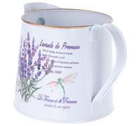 BUTIFULSIC Vintage Galvanized Watering Can Flower Pot, Metal Pitcher Vase with Multifunctional Use for Home and Garden