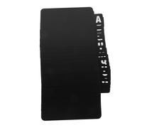 BUTIFULSIC Vinyl Record Dividers Alphabetical A-z Dividers Vinyl File Index Record Organizer Black Sturdy Plastic Minimalist Design Easy Retrieval and Music Collection