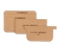 BUTIFULSIC Wallet Template Suitable for Beginners and Professionals with Kraft Paper Material Easy to Use Stencil for Leathercraft for Craft and Projects