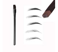 BUTIYO Multi-Function Eyebrow Brush, Eye Brow Contour Brush, Wild Eyebrow Brush,Three-dimensional Concealer Makeup Brush,Ultra Thin Angled Eyeliner Makeup Brush Set (1PC) (black one) FB032