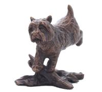 Butler & Peach - Solid Bronze Miniature Westie