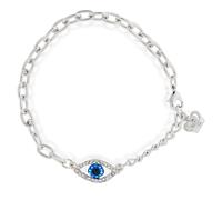Butler & Wilson Eye Pendant Bracelet SILVER