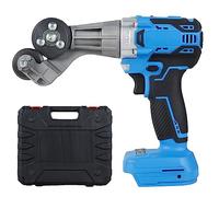 BUTORY Electric Drill Plate Cutter 18/21V Double Headed Metal Sheet Cutter Precise Cutting Plate Punch Shears Drill Attachment for Aluminium Steel Iron Copper Plate Cutting #