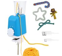 BUTORY French Knitting Machine Electric i Cord Knitting Machine Efficient icord Knittings Machine Electric Yarn Knitter DIY Crochet Machines for Beginner Children Present