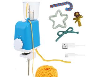 BUTORY French Knitting Machine Electric i Cord Knitting Machine Efficient icord Knittings Machine Electric Yarn Knitter DIY Crochet Machines for Beginner Children Present