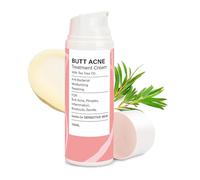 Butt Acne Treatment Cream,Fights Buttock Bumps & Breakouts, Acne Cream with Tea Tree Oil - Repairing Moisturiser to Clear & Smooth Skin, Gentle Formula for Sensitive Skin Care