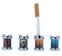Butt Bat Gothic Skull Marble Ashtray Snuffers - Set of 4 - Instant Cigarette Extinguishers for Ashtrays