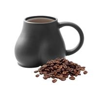Butt Coffee Mug - Butty Butt Coffee Frame | Ceramic Tea Cup Ceramic Tea Mug, 300ml End Mug, Funny Coffee Ceramic Butt Cup Cups For Adults,