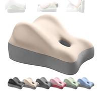 Butt Cushion for Couples, Couples Butt Cushion, Butts Cushions Couple Pillow, Low-Profile Design Couple Pillow for Intimacy, Recovers After Impact, Suitable for Coupless in Variou Positions (Beige)