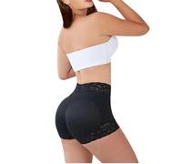 VNDUIFH Butt Lifting Panties,Lace waist-cinching butt-lifting shorts, shaping high-waisted tummy control pants (A,M)