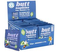Butt Napkins - Water-Based Flushable Wipes, Individually Wrapped (Camping, 50 Count (Pack of 1))