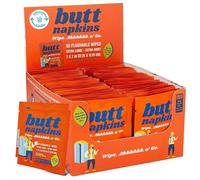 Butt Napkins - Water-Based Flushable Wipes, Individually Wrapped (Industrial, 50 Count (Pack of 1))