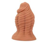 Butt Plug Monster Dildo for Anal Training,Silicone Anal Cone Dual Density Anal Dildo with Suction Cup Big Anal Plug Anal Stretcher Large ButtPlug Sex Toy for Women Men Masturbation (M)